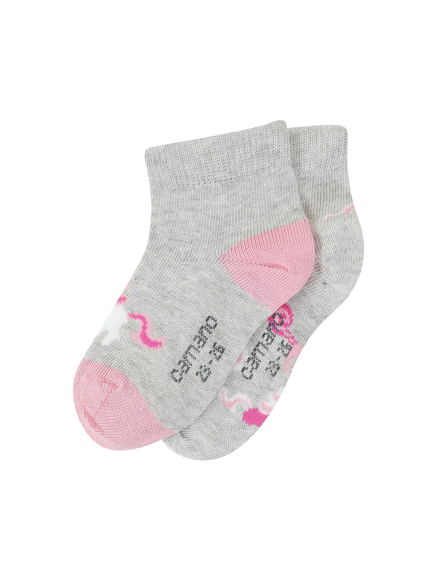 CAMANO | Mädchen Socken 2er Pkg fog melange | 